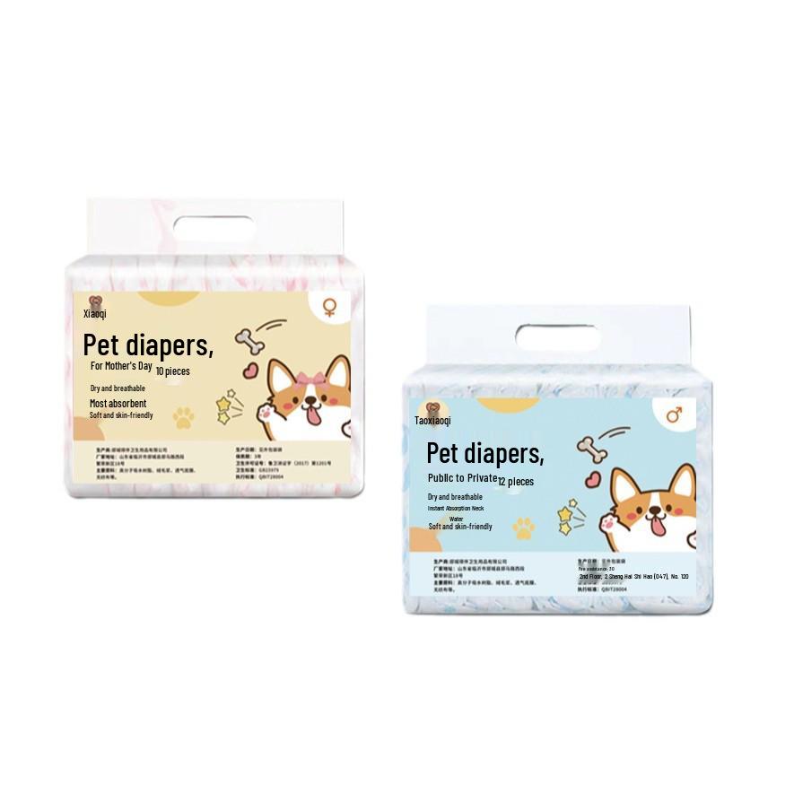 Pet Diapers - Leak-Proof Male & Female Dog Physiological Pants with Urine Pads, Free Shipping