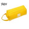 Double Partition Pencil Case Oxford with Handle, Layer Pen Pouch, Large Student Stationery Storage Bag Capacity for Students And Commuters Organizer