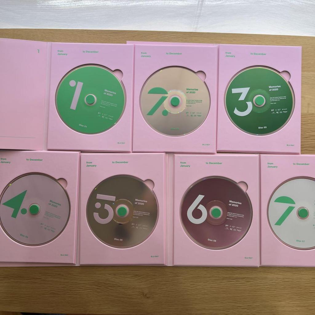 [USED] BTS Memories 2020 Blu-ray with Japanese Subtitles