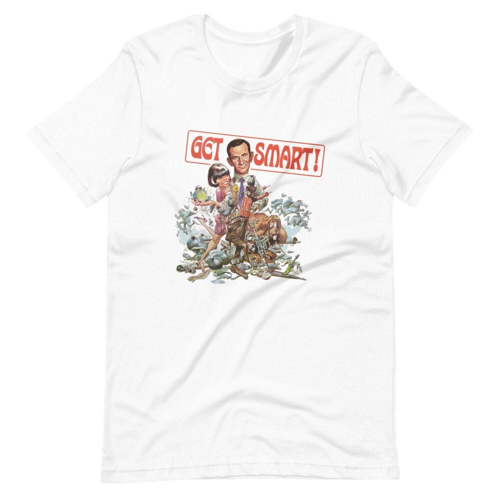 GET SMART TV SHOW Graphic Tee Fan Art Short-Sleeve Unisex T-Shirt XL