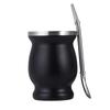 304 Stainless Steel Mate Cup  Double Wall Argentine Mate Gourd With Bombillas and Cleaning Brush