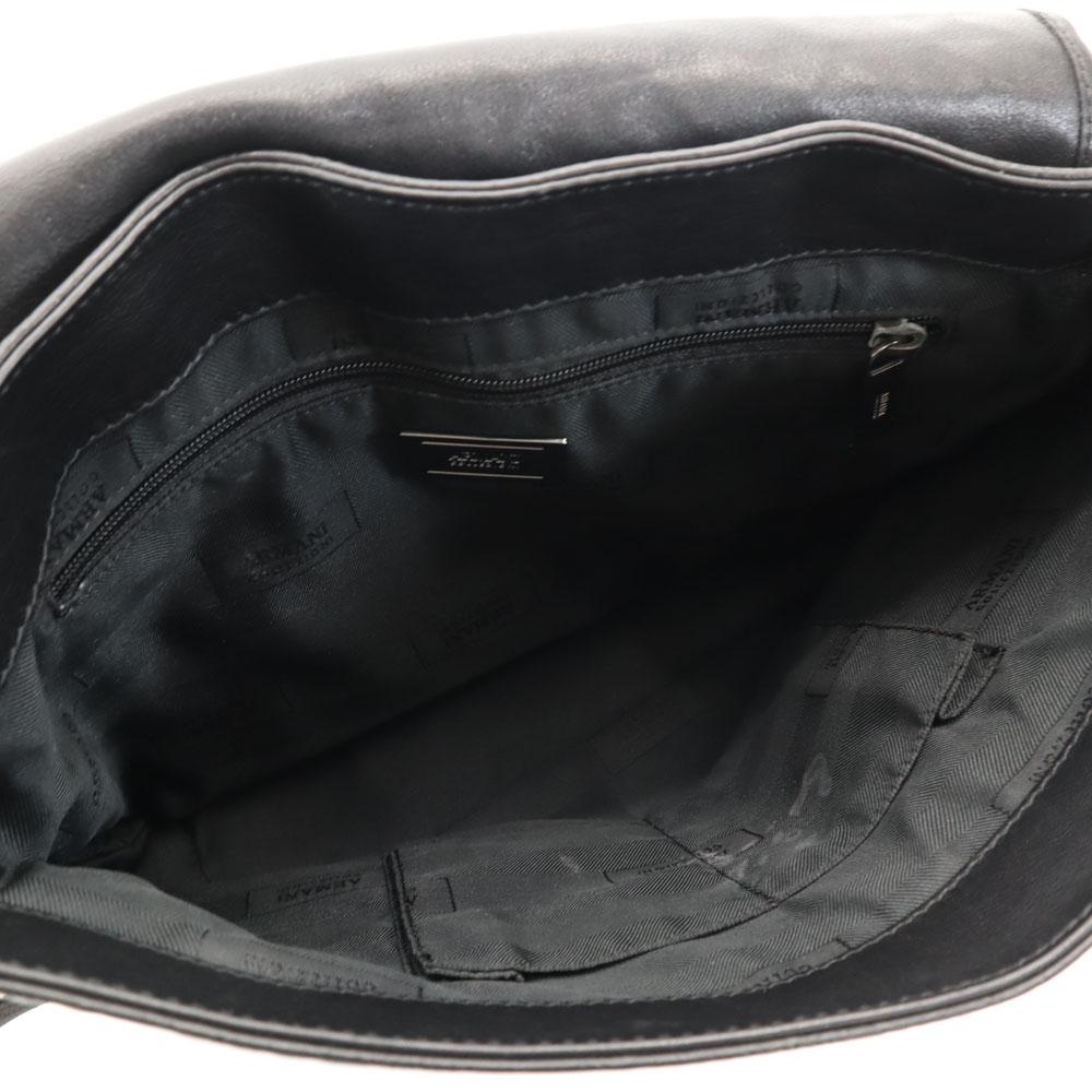 ARMANI COLLEZIONI made in Italy Logo overall pattern Shoulder Bag Men's Used