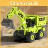 Trägheits-Bulldozer und Bagger Spielzeug mit Legierungsschaufel für Kinder Bau-Spiel