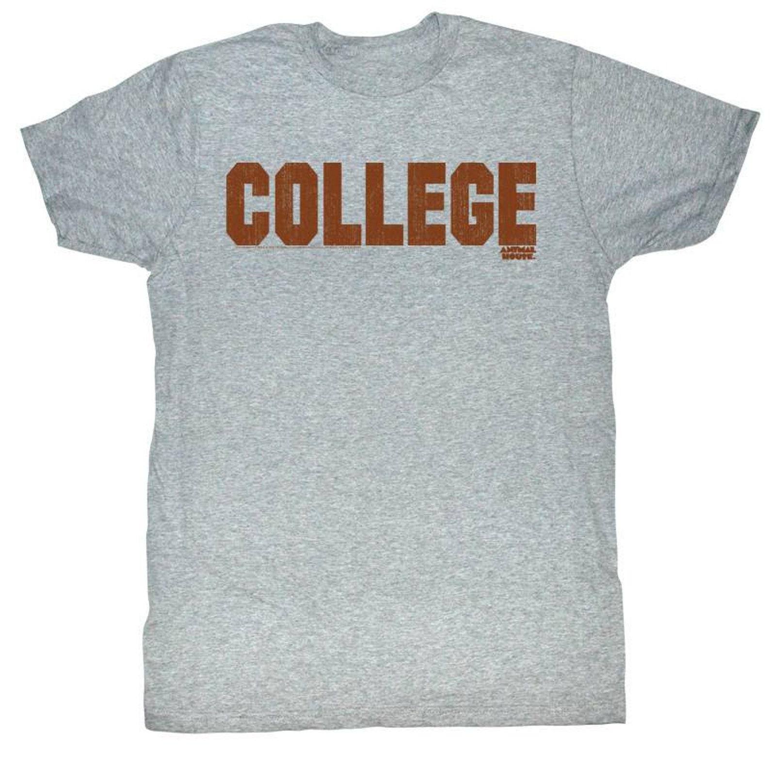 Animal House College Orange Heather Adult T-Shirt S