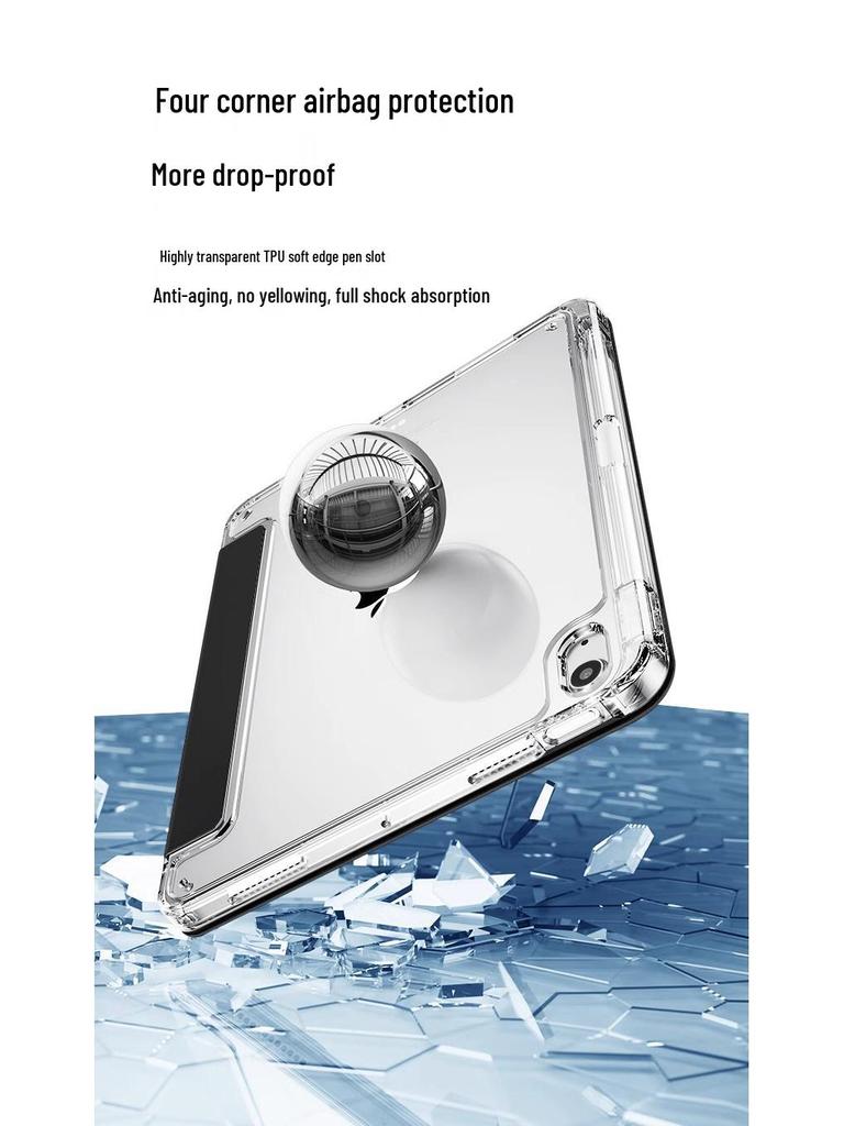 Xiaomi Pad 6 High-Transparency 11-inch Case with Pen Slot, Compatible with 6SPro 12.4 and Mi 5Pro