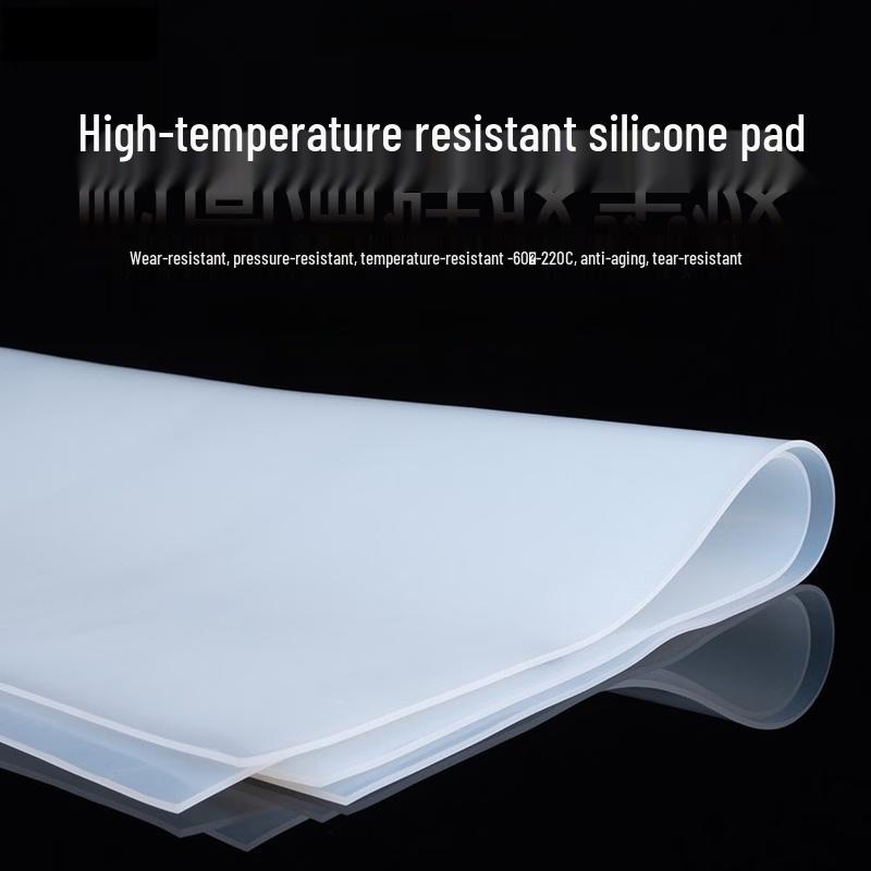 High-Temperature Silicone Rubber Sheet 0.5m x 1m