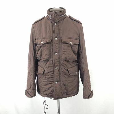 JOURNAL STANDARD Padded Blouson Jacket [Men S/Brown] Hood/Removable Lining(USED)