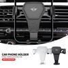 Auto Car Phone Holder Air Vent Clip Mobile Support For Mini Cooper JCW Works F54 F55 F56 F57 F60 R50 R52 R53 R55 R56 R57 gqtsu22