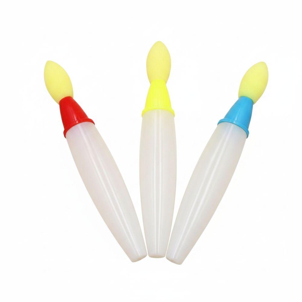3pcs/set Versatile Sidewalk Chalk Paint Brush Set Outdoor Fun Art Tools  Children's Painting