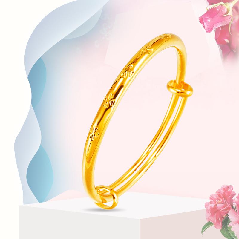 Luxurious Four Leaf Clover Jewelry Rose Promise Bracelet