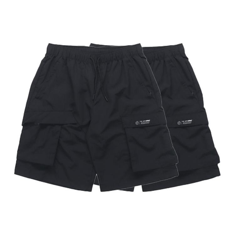Li Ning Sports Fashion Collection Casual Shorts Men's Black AKSR527-1