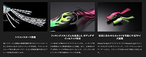 JACKALL Gabacho Frog Maruhatavigi Green