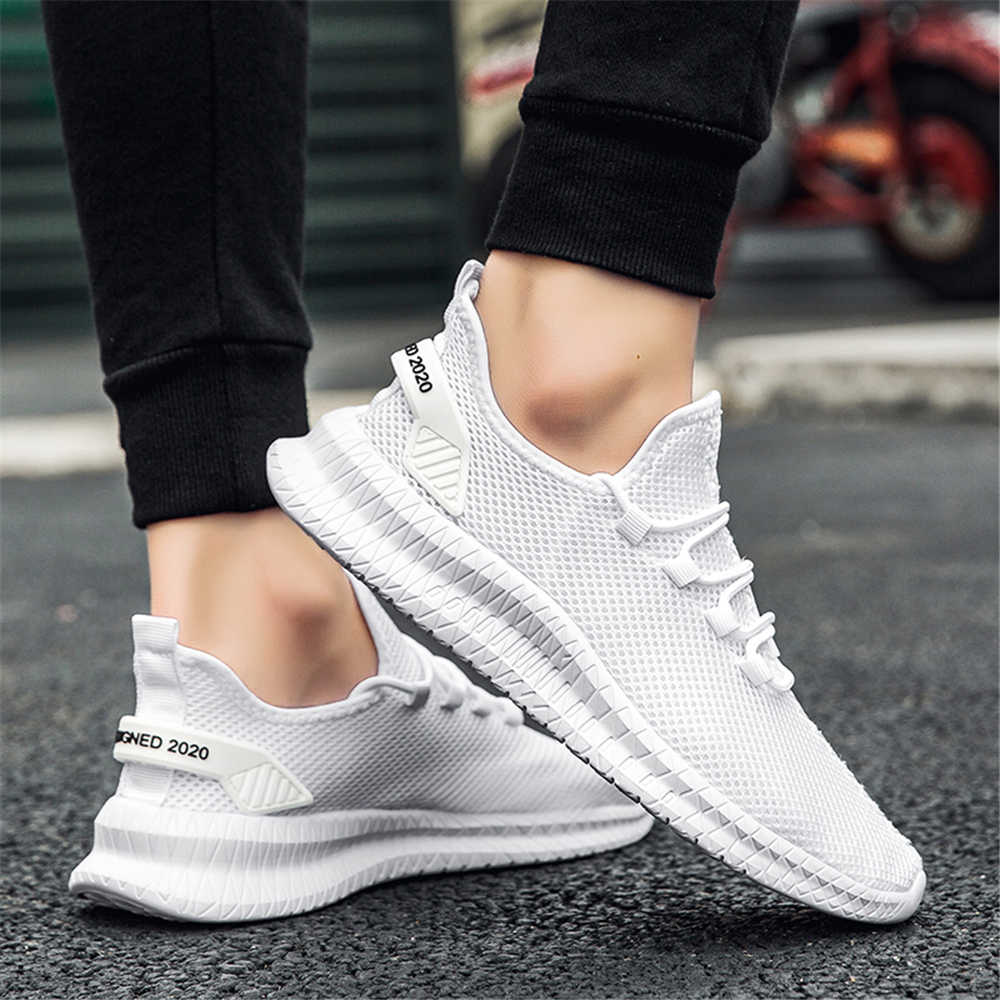 Fashion Ventilation 41-42 White Trainers For Men Loafers Original Shoes Men Sneakers Man Size 47 Sport Raning Deporte Runner Luxe