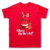 Where My Ho's At Funny Santa Christmas Xmas Parody Joke Men's & Women's T-Shirt