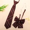 Jk Free Tie Necktie Set Bow Tie College Style Korean Version Professional Wear Jk040 Shawager Tie Necktie