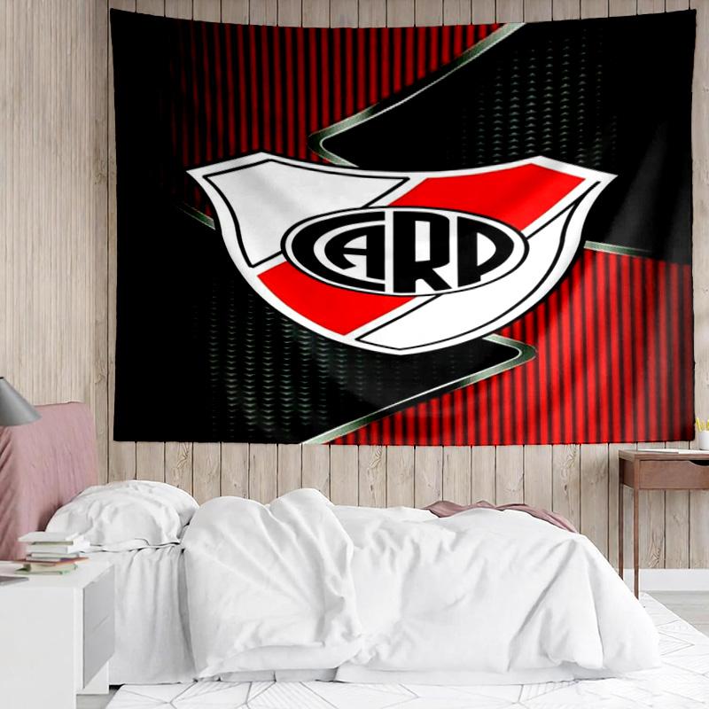 River Plate Emblem Tapestry Accessories Playroom Tapestry, for Bedroom,Livingroom, dormitory Room Wall Decor Fan Birthday Gifts