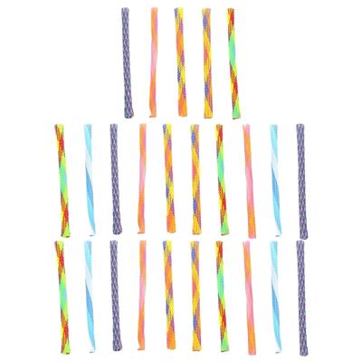 25 ks Kočky Trubka Pletená Hračka pro Kočky Hračka pro Kotě Interaktivní pro Kočky Pro Kousání a Broušení Zubů Pružinová Trubka pro Kočky k Pohybové Aktivitě Dárek