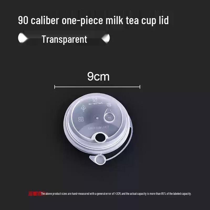 Yueyong Packaging Disposable Round Transparent Beverage Cup Lids