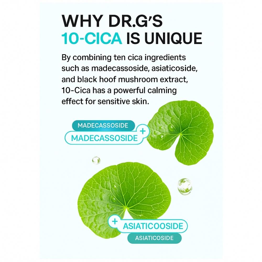 Dr.G Red Blemish Clear Soothing Cream 120ml (50ml X 2ea + 10ml X 2ea)