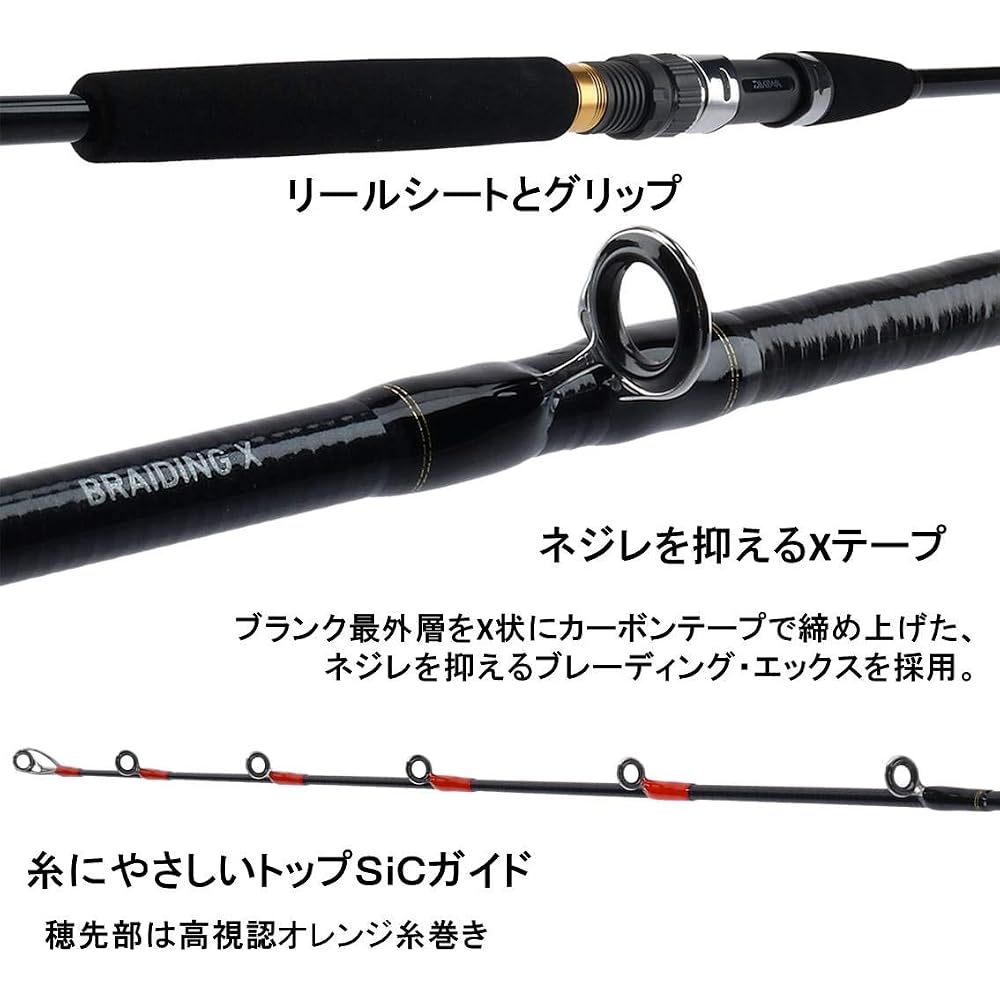 Daiwa Nerai X MH-180 Fishing Rod Lightweight Durable Design 180cm
