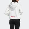 Adidas Neo Spider-Man Pattern Sports Hoodie Women hoodies White H55126