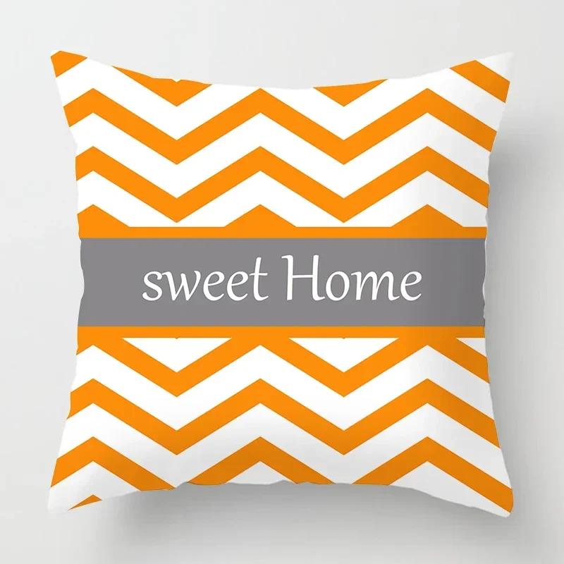 

Домашний Декор Скандинавский Оранжевый Милый Наволочка Гостиная Диван Украшение Чехол для Подушки Автомобиля 40x40cm 16x16in