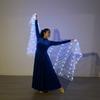 Solid Color LED Luminous Scarf Dance Performance Performance Props New Stage Props Dance Festival