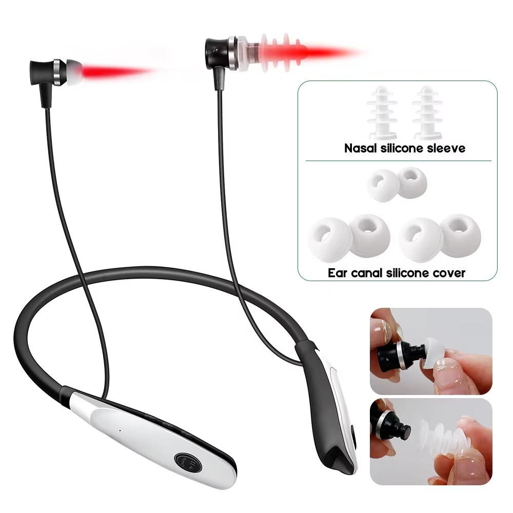 Portable Hanging Red Light Ear Device 650nm - LLLT Earplugs for Multi-Area Comfort Support