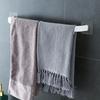Towel Bar Self Adhesive Good Load-bearing Moisture-proof No Drilling Strong Adhesiveness Hanging Towel Waterproof Toilet Single Rod Towel Rack