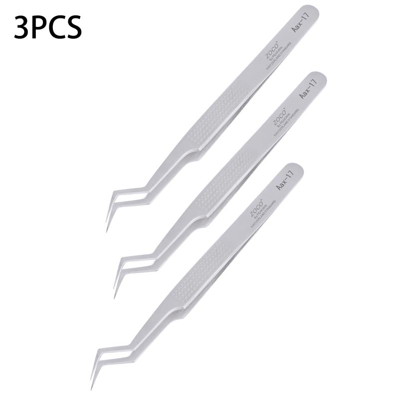 Aax-17 Tin Positioning Tweezers For Precise Clamping Of Tin Wire, Non-slip And Wear-resistant Stainless Steel Tweezers