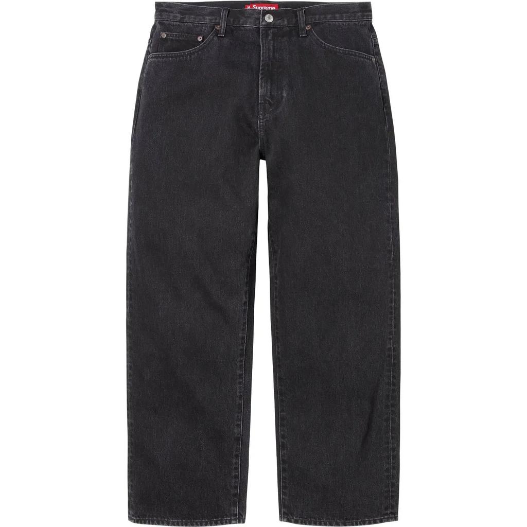 769988 Supreme Baggy Jean (26SS) Black
