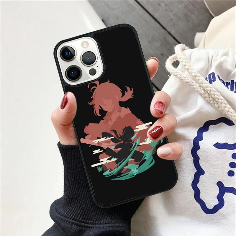 Genshin Impact Kaedehara Kazuha Phone Case Cover For iPhone 17 Air 12 Plus Max for iPhone 17 Air 15 16 11 13 14 Pro Max