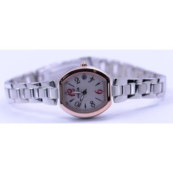 Citizen KL0-731-91 ( Watch wicca Solar-Tech radio-controlled HAPPY DIARY Blooming Color Tonneau Pink Gold)