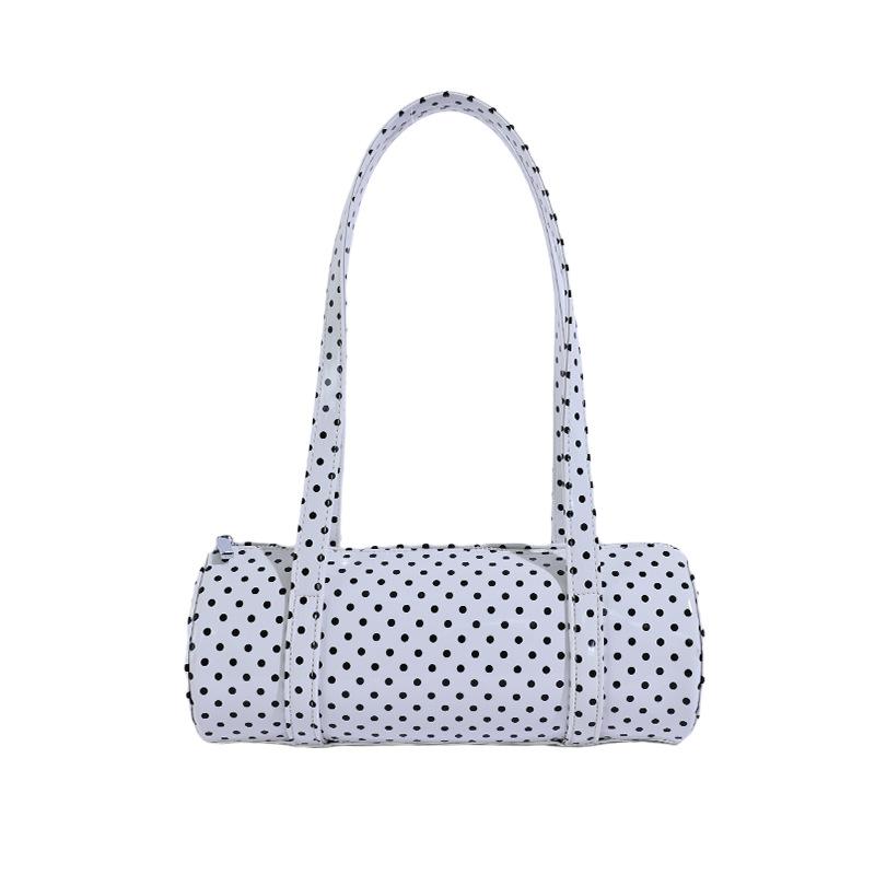 Modische Polka Dot Schultertasche, Kissen-Tasche, Unterarm-Damentasche