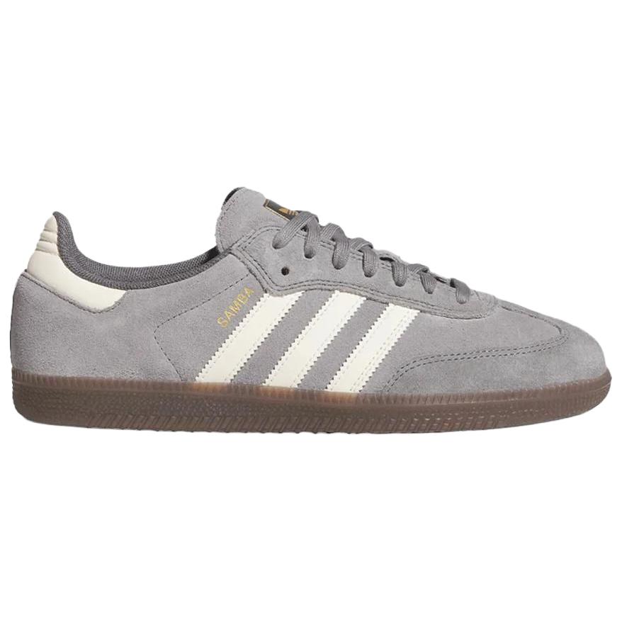 adidas Samba ADV Grey Four Cream Unisex Sneakers Cream-White Grey-Three HQ7541