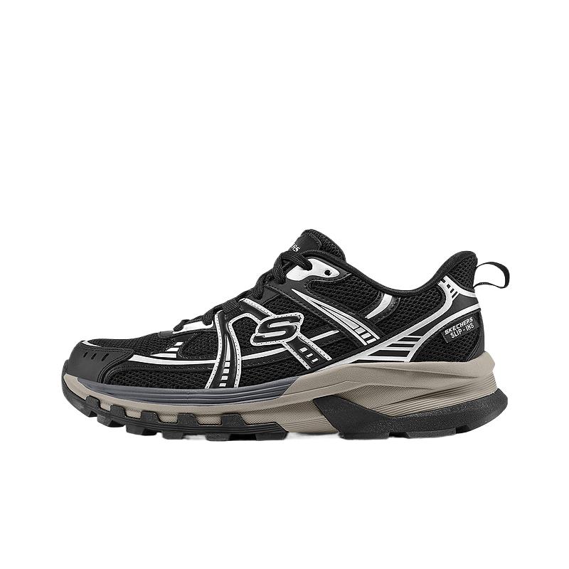 Skechers Mens USA Street Wear Comfortable Versatile Soft Fashion Dad Shoes Men sneakers 211254-BLK 41