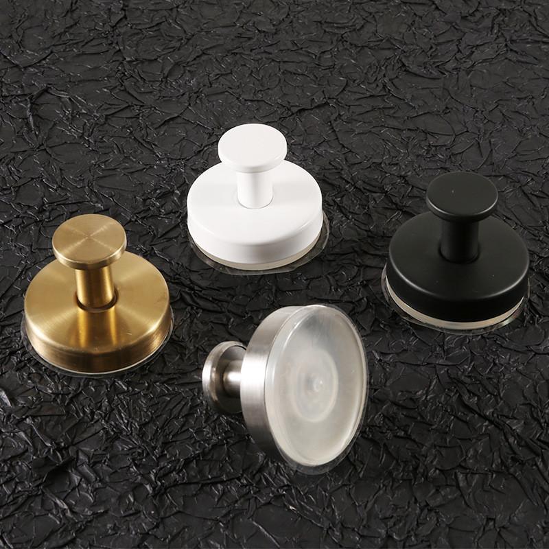 Stainless Steel Strong Suction Cup Hooks For Kitchen Bathroom Towel Hangers