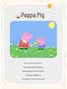 Peppa Pig Girls' Long Sleeve Cartoon Dress - Autumn Collection