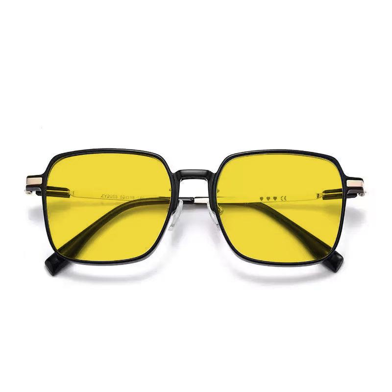 Mote Populære Oversized Nattbriller Myopi Briller Kvinner Menn Dag og Natt Syn Nærsynthetsbriller Lysne Kjøring om Natten