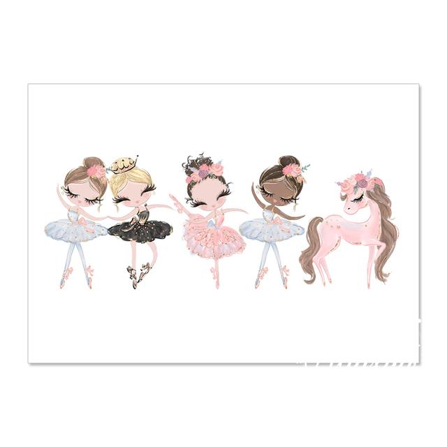 Nordic Decoration Sheets Picture Wall Art Poster Children's Canvases Room Paintings For Nursery Decorative Prints Wall Posters No Frame