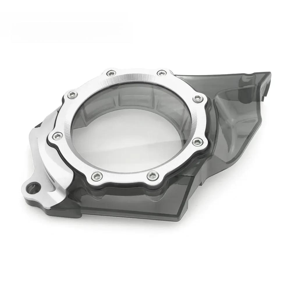 Motorcycle CNC PVC Intake Transmission Chain Cover Engine Gearbox Case For Vespa GTS 250 300 HPE GTV -2024 Accessories