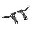 1 Pair Bicycle Brake Lever Hollow Aluminum Alloy 22.2mm Sensitive Black V Brake Handlebar for Folding Bick Road Bike