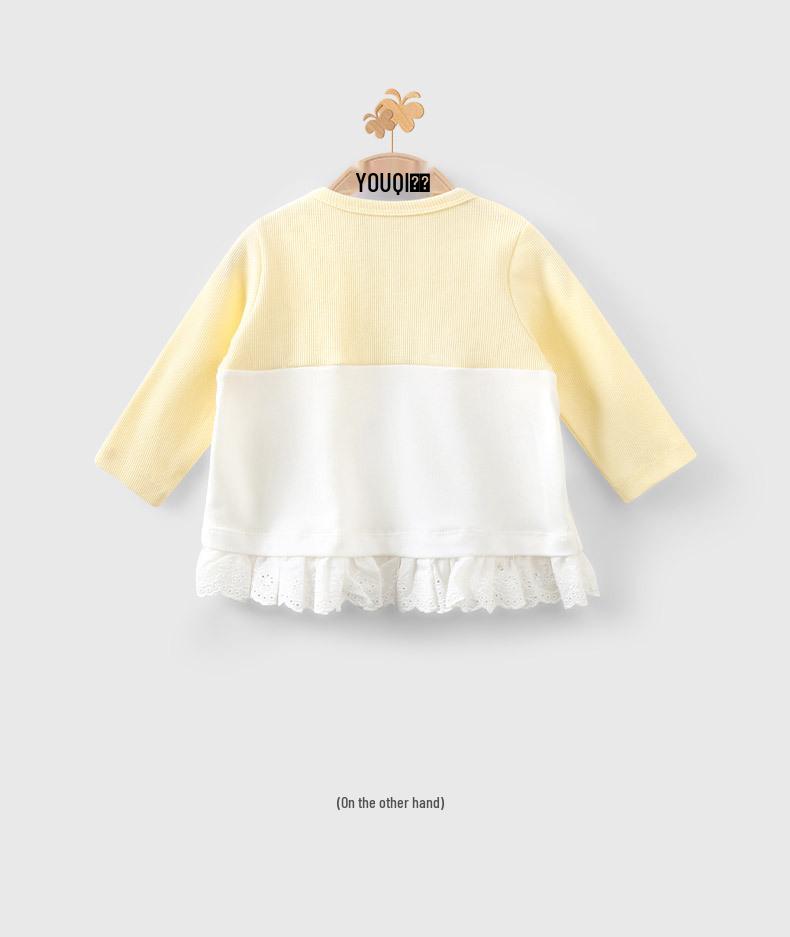 Autumn 2026 Girls' A-Class Long-Sleeve Princess Baby T-Shirt
