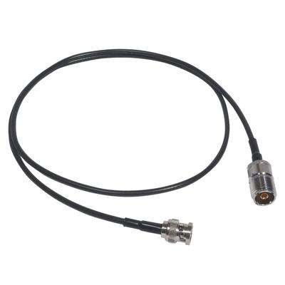 Natec 2.5DS-QFB 1m BNCP To MJ Conversion Cable (B2510MJ) for Amateur Radio, Digital Simple Radio, Etc. BNC Male To M Female Cable Outer Diameter: