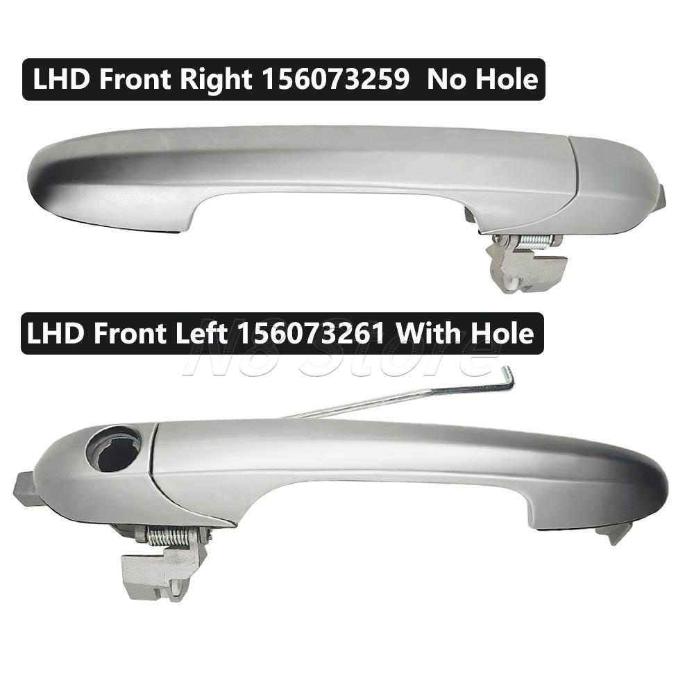 156073261 156073259 Outer Door Handle For Alfa Romeo 147 2000-2010 LHD Exterior Door Handle Front Left Or Right
