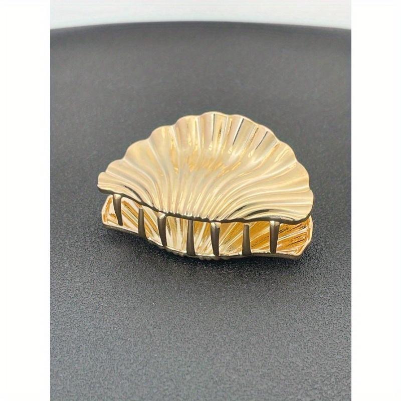 2024 Sommer Neu Ozean Serie Ins Stil Minimalistisch & Stilvoll Spiralförmiges Meeresschnecken Design Haarklammer Geschenk