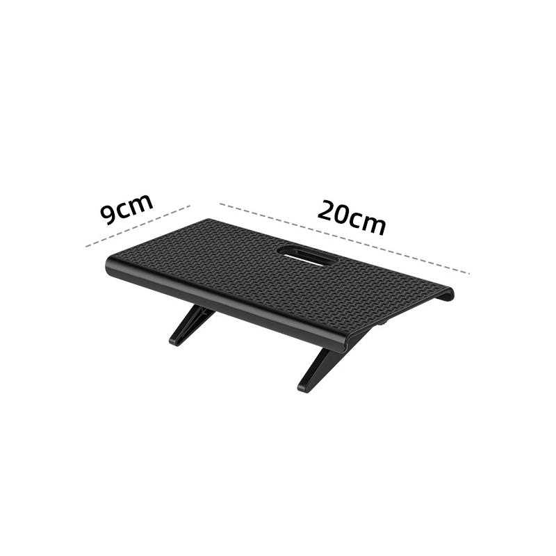 Adjustable TV Screen Top Shelf Computer Monitor Desktop Screen Top Storage Rack TV Media Box Router Shelf Rack Home Organizer