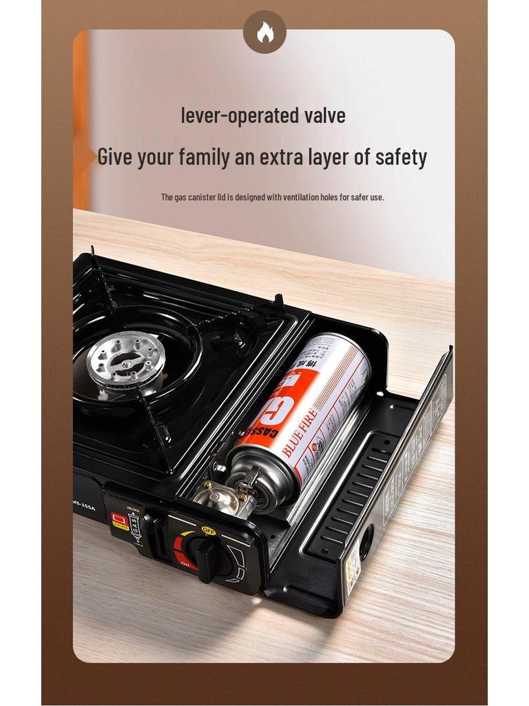 Portable Butane Outdoor Gas Stove for Cooking & Barbecue