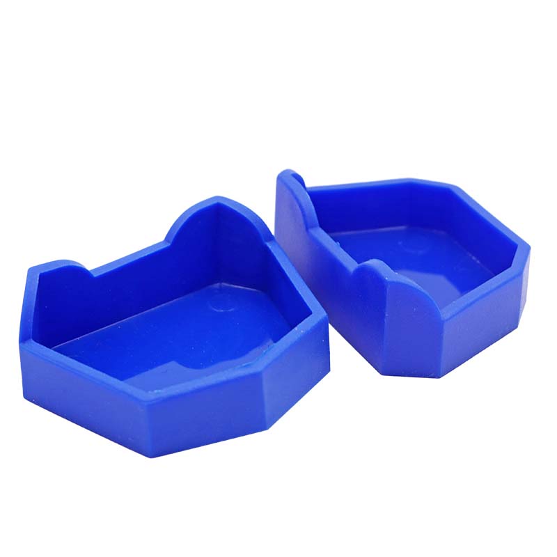Set Base Modello Dentale 1 Paio Base in Gesso per Stampo Dentale Vassoio per Protesi Kit Base Modellero per Laboratorio Odontotecnico Igiene Orale