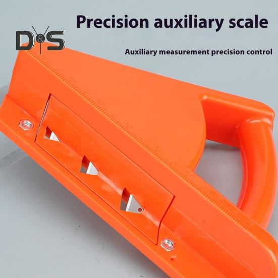 Tăietor rapid pentru gips-carton cu mâner ergonomic, ușor de utilizat, rindea pentru șanfrenare la 45/60 de grade, instrument de tăiere a lemnului